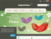 Tablet Screenshot of hangmattenshop.nl
